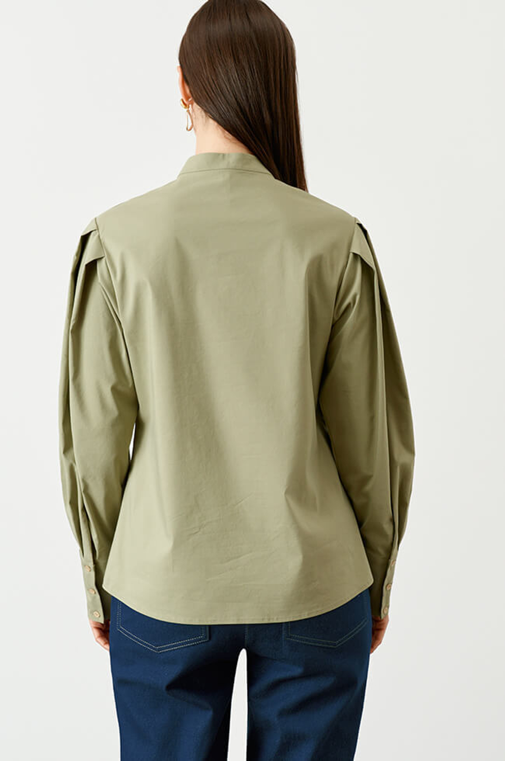 22727 Блузка женская (светло-зелёный)