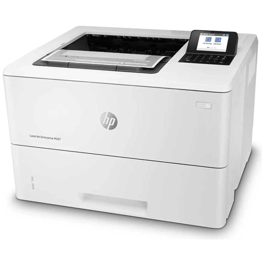 HP LaserJet Enterprise M507dn (A4, 1200dpi, 43ppm, 512Mb, 2trays 100+550, USB/GigEth, Duplex, replace F2A69A)