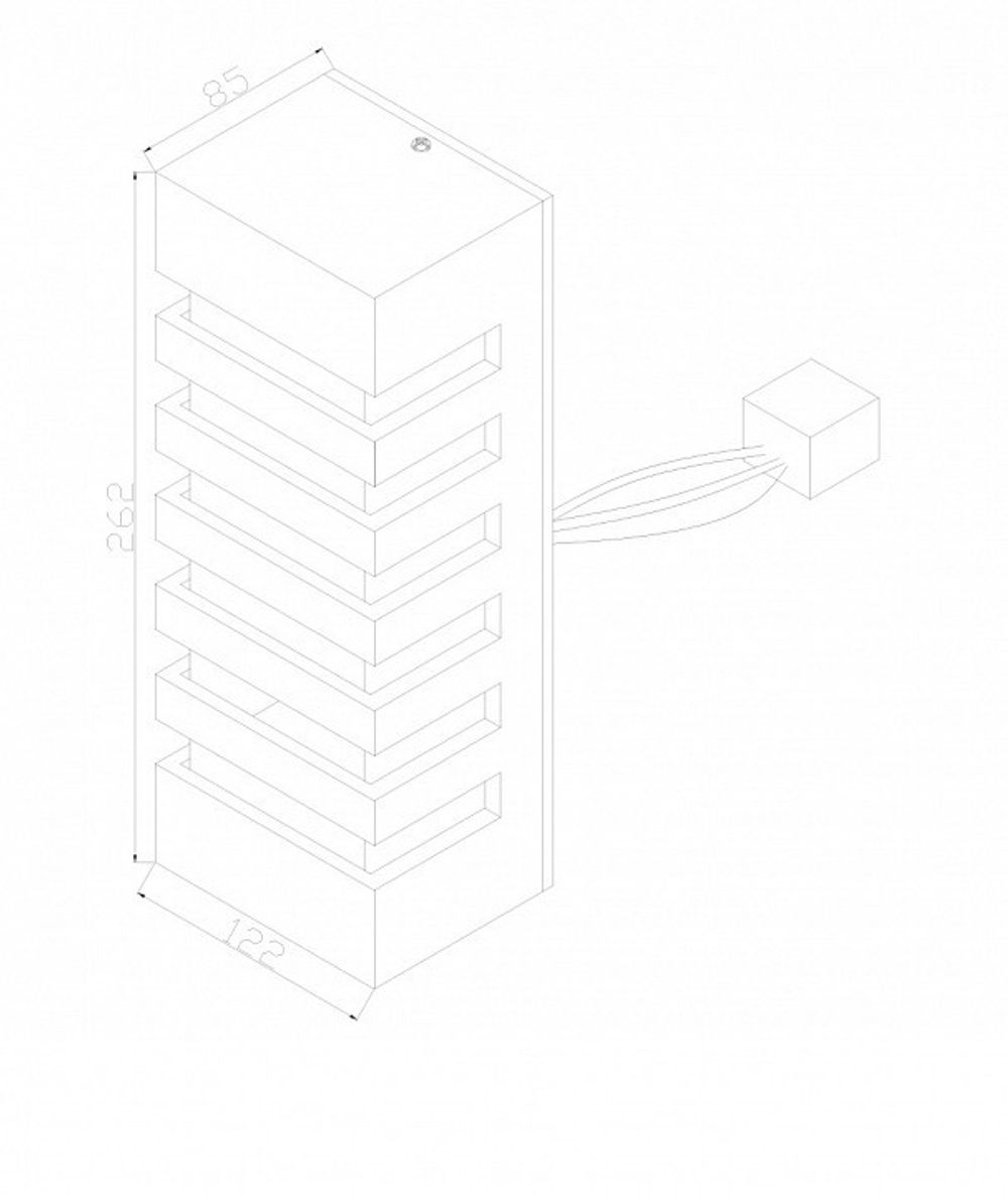 Накладной светильник Maytoni Remsa O034WL-02B