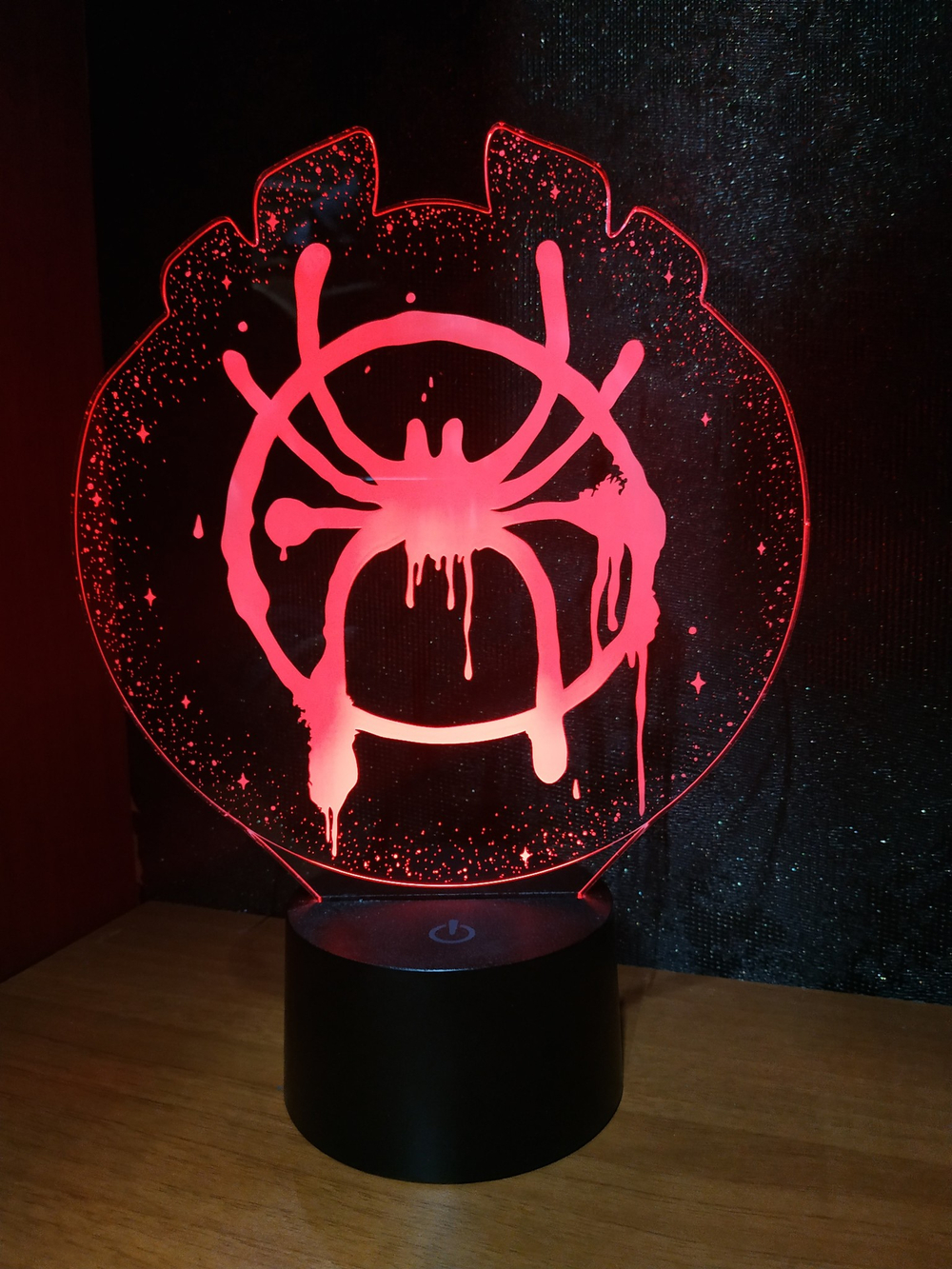 Светильник "Знак Человека - Паука" (Spider - Man)