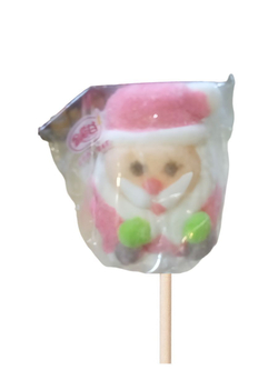 Зефир новогодний Снеговик, Елочка, Дед Мороз на палочке 560 г