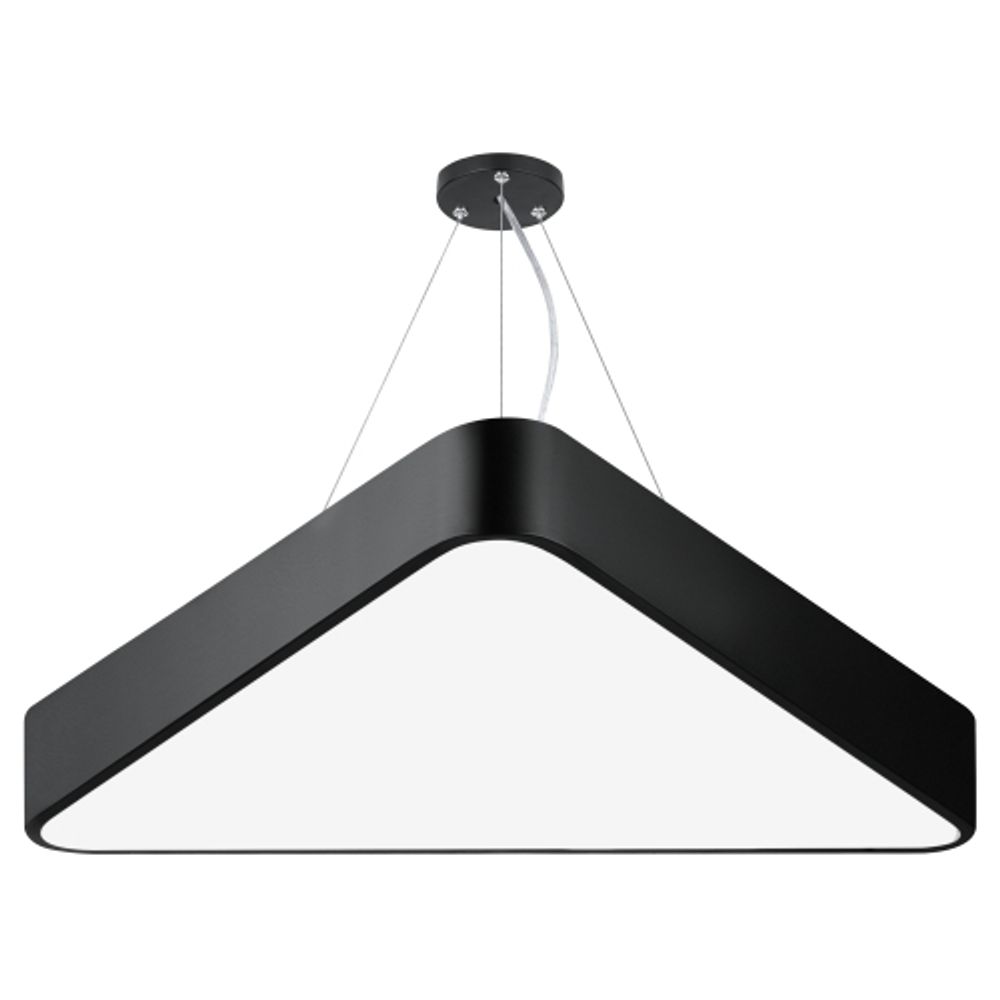 Светильник LED ЭРА Geometria SPO-151-B-40K-030 Delta 30Вт 4000К 3000Лм IP40 черный подвесной драйвер внутри