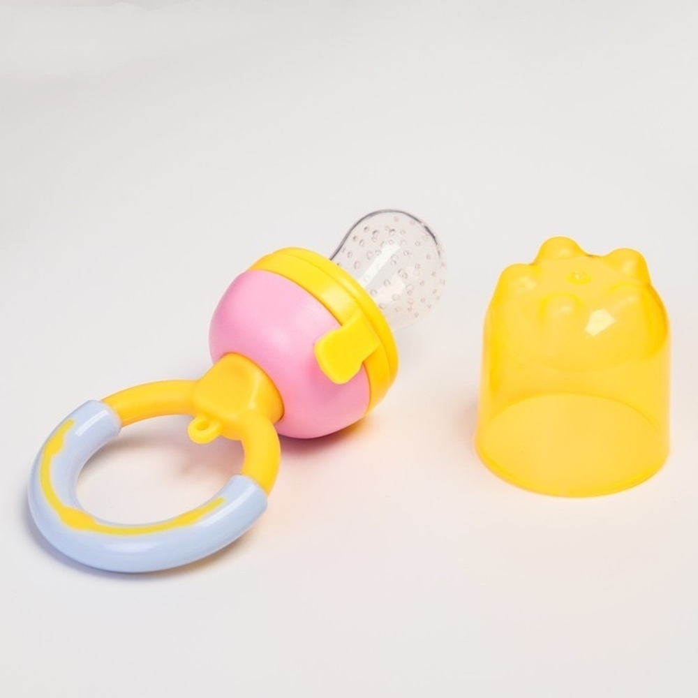 Ниблер силиконовый «Персик», цвет жёлтый 2272515