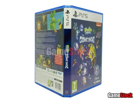 PS5 Губка Боб / SpongeBob SquarePants: The Cosmic Shake (Б/У, Русские субтитры, PPSA-16527)