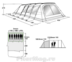 Палатка Outwell Drummond 7 (2017)