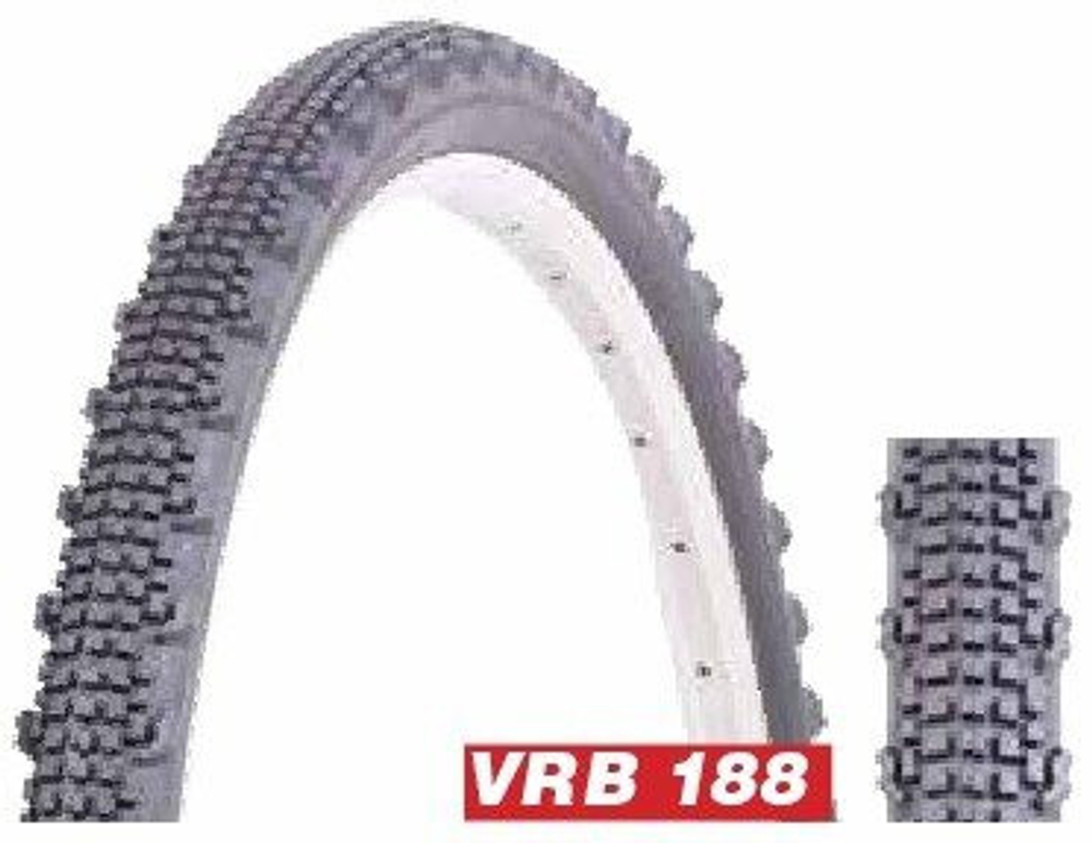 Велопокрышка VEE 26" модель VRB188 серия Cross Country 26x1.95 (50-559) BK