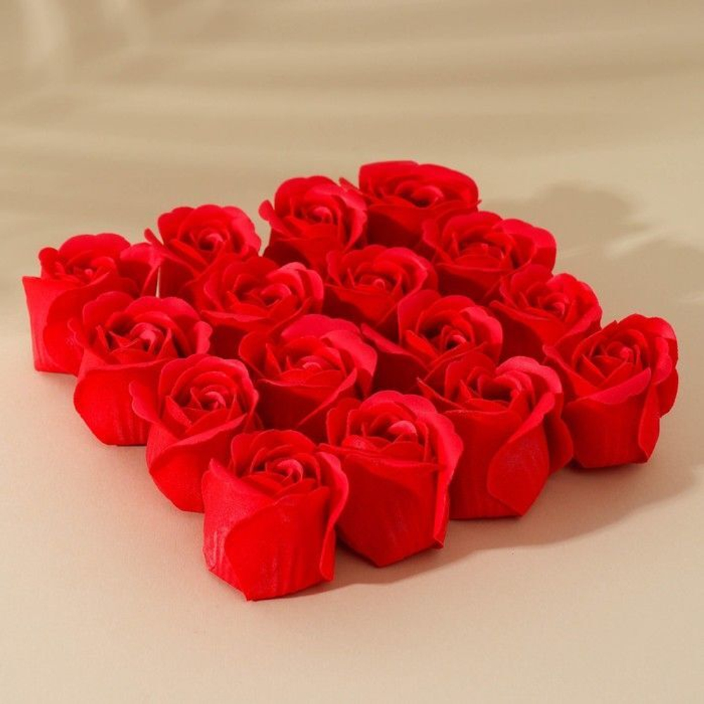 Набор из 16 мыльных цветов «С 8 марта»