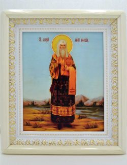 Икона Алексия Московского святителя ручной работы.