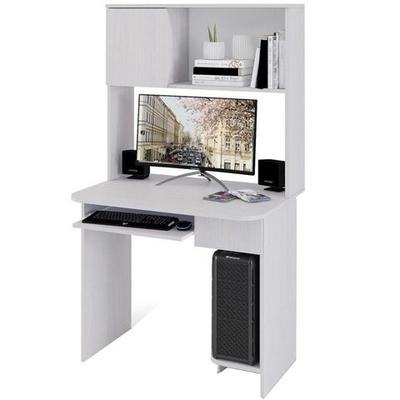 Стол компьютерный № 2 Дуб анкор светлый / Дуб анкор светлый