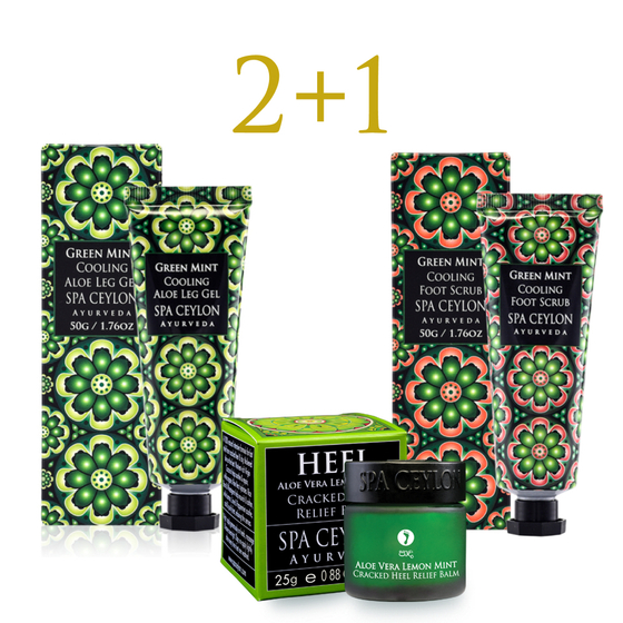 УХОД ЗА НОГАМИ "ЗЕЛЕНАЯ МЯТА" 2+1