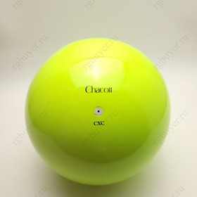 Мяч Chacott 17 см Лимонный-жёлтый 062.Lemon Yellow