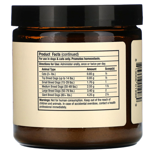 Dr. Mercola, Bark & Whiskers™, поддержка иммунитета, для собак и кошек, 102 г (3,5 унции)