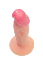 Телесный анальный фаллоимитатор Vere - 11 см.