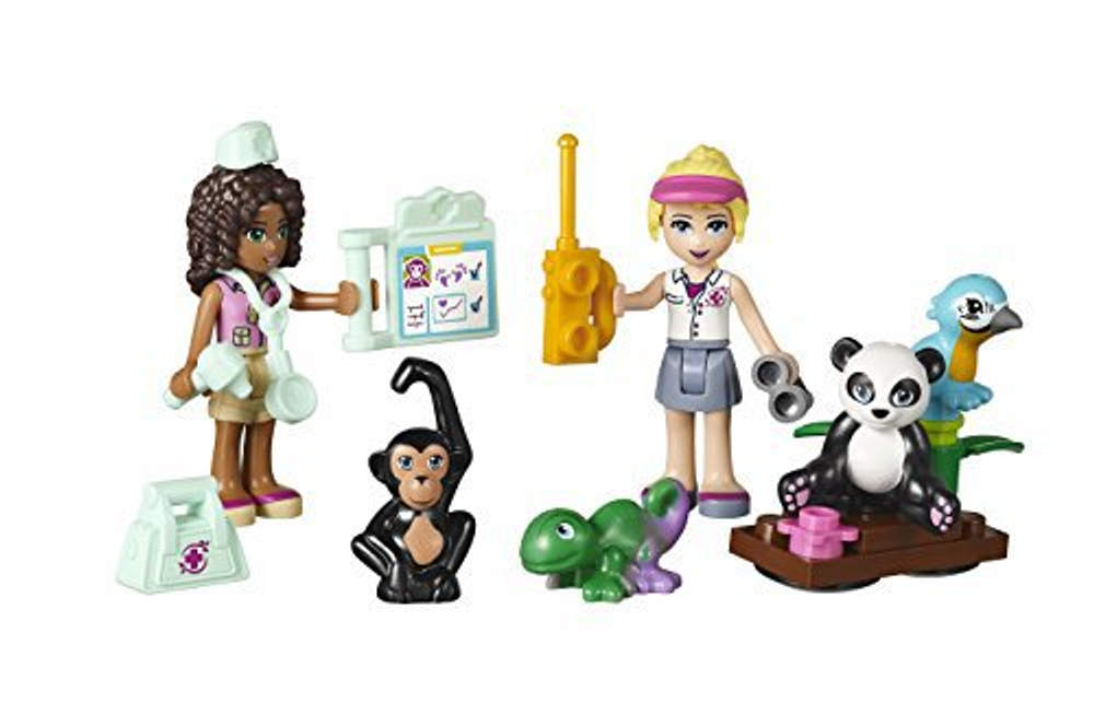 LEGO Friends: Штаб спасателей 41038 — Jungle Rescue Base — Лего Френдз Друзья Подружки