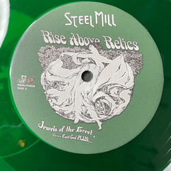 Винтажная виниловая пластинка LP Steel Mill Jewels Of The Forest (Green Eyed God Plus) (UK 2011) (Green Vinyl)