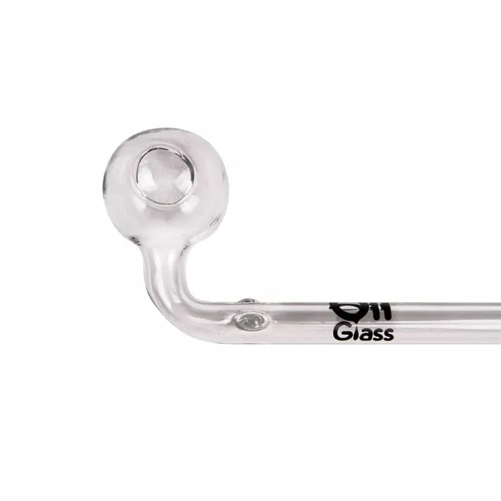 Трубка стекло шар, боковая прозрачная 13см