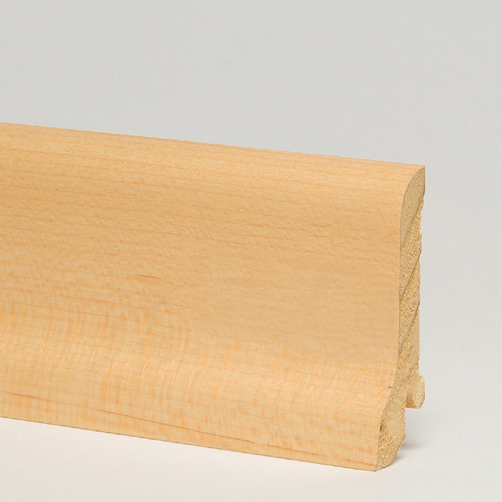 Плинтус напольный шпонированный Pedross Клен 60х22х2500