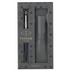 Набор шариковая ручка + чехол Parker Jotter Core Royal Blue CT (2020374)