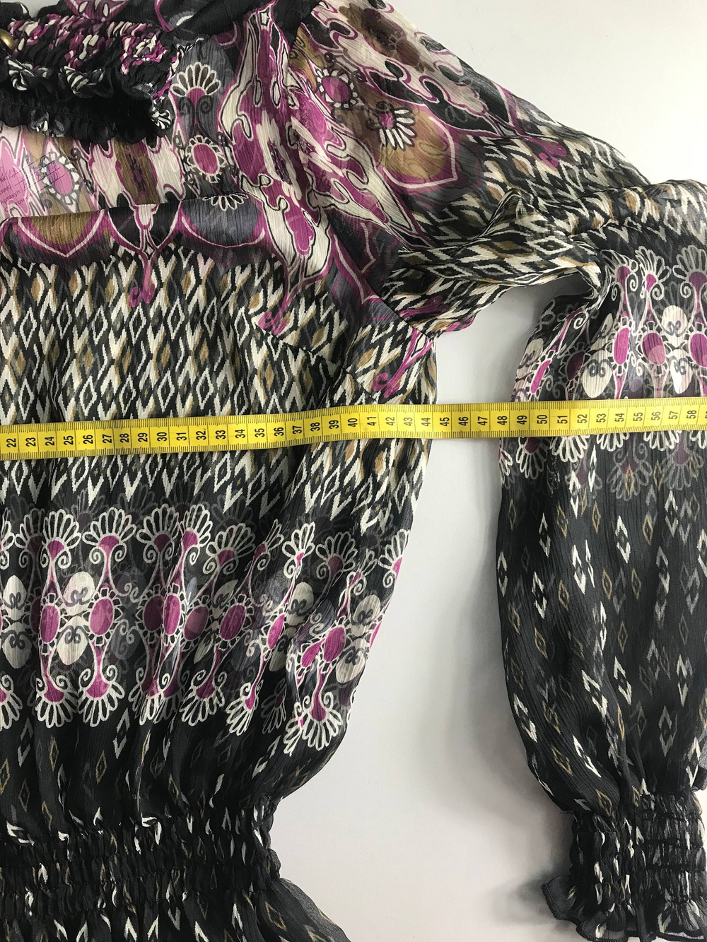 Блузка для стильного образа, визуально на 44 размер