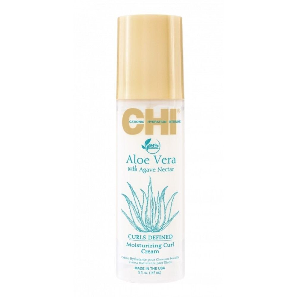 CHI ALOE VERA Крем увлажняющий для вьющихся волос, 147 мл