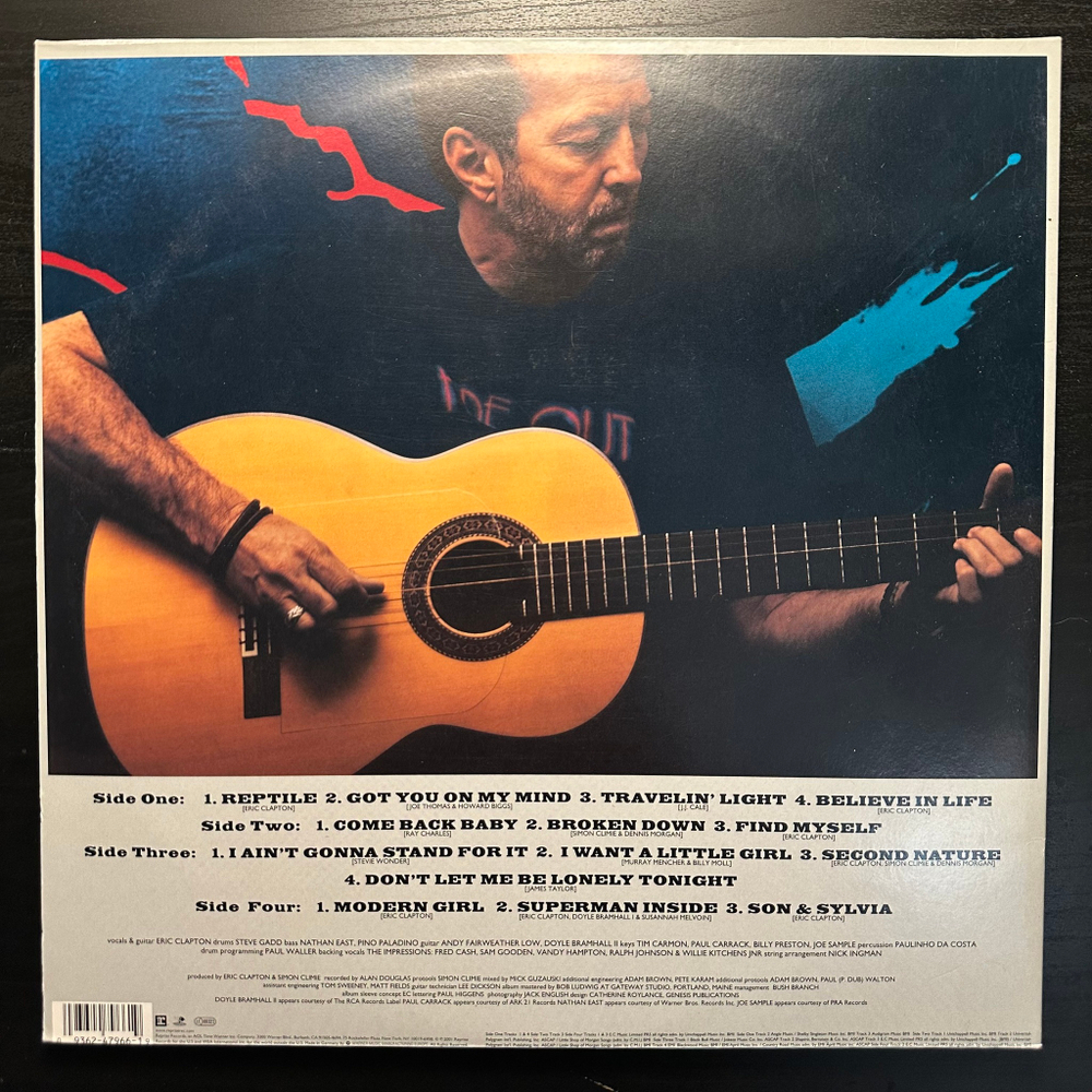 Eric Clapton - Reptile 2LP (Германия 2001г.)