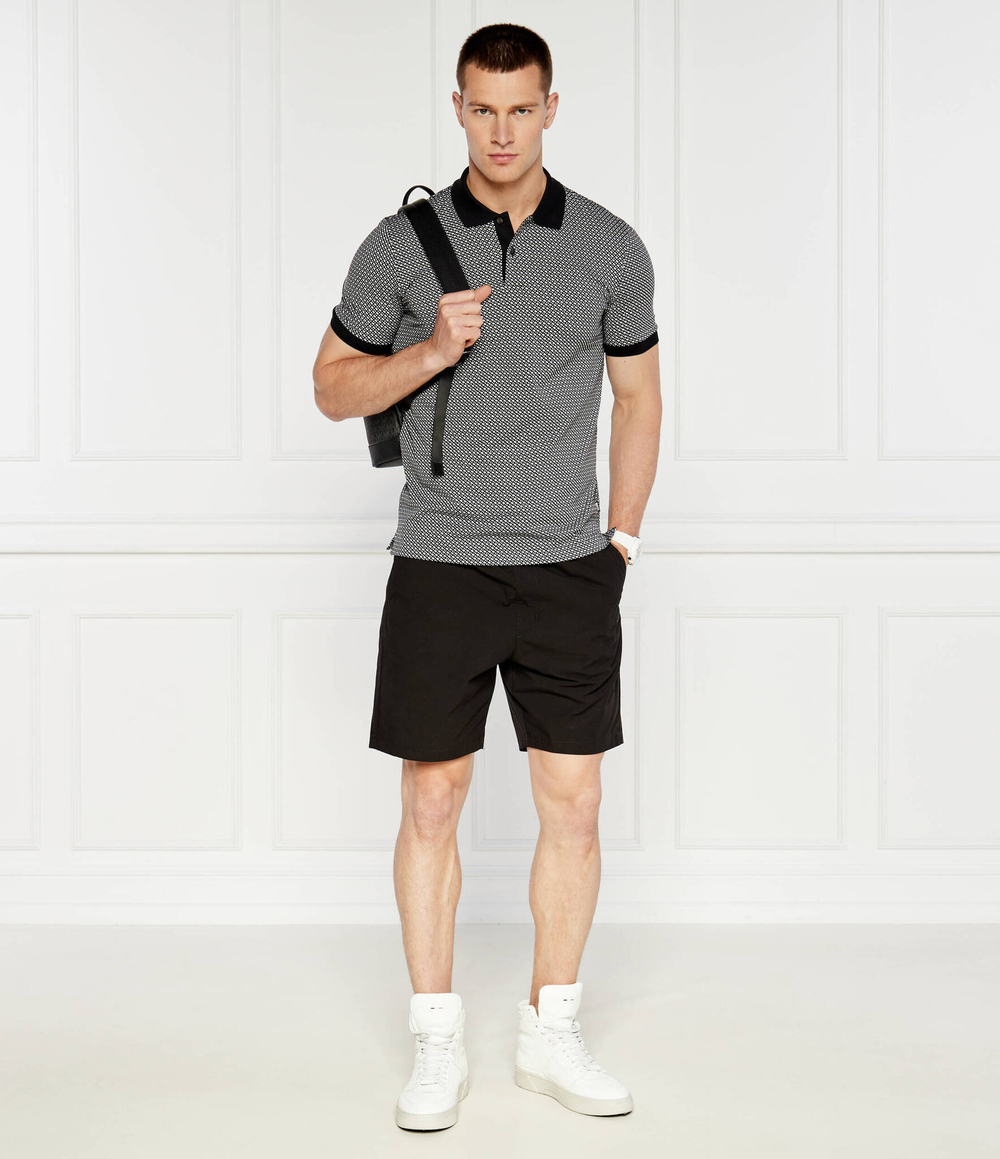 Поло H-Parlay BOSS BLACK - черный(50518877)