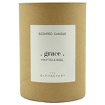 Свеча ароматическая the olphactory, grace, Мята и базилик, 40 ч