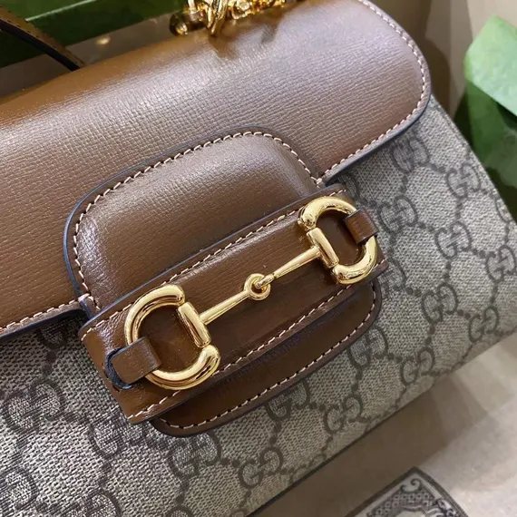 Сумка Gucci Horsebit 1955 среднего размера