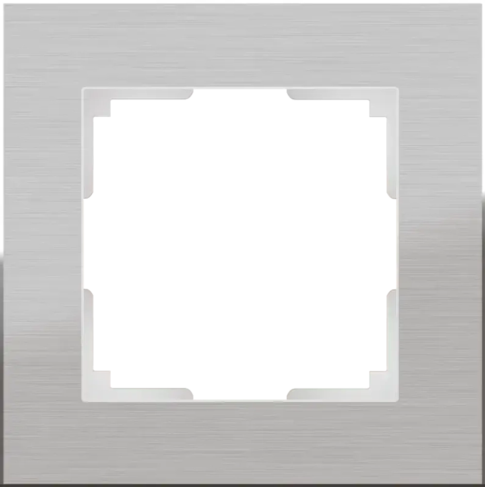 Рамка на 1 пост (алюминий) WL11-Frame-01