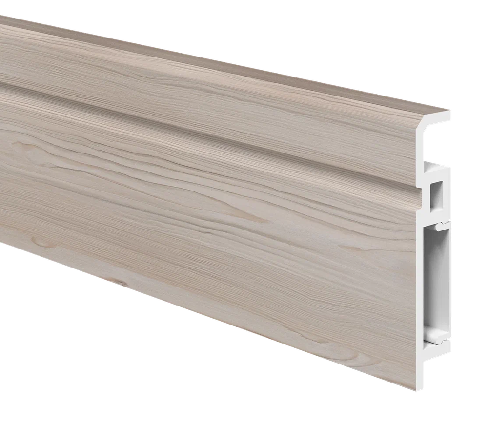 Напольный плинтус ПВХ Foresta Aviv Эсперальба Уран FA 021 2000х70х13 мм