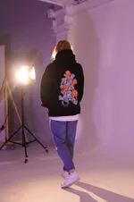 Худи Old Lizard Red Devil Черный