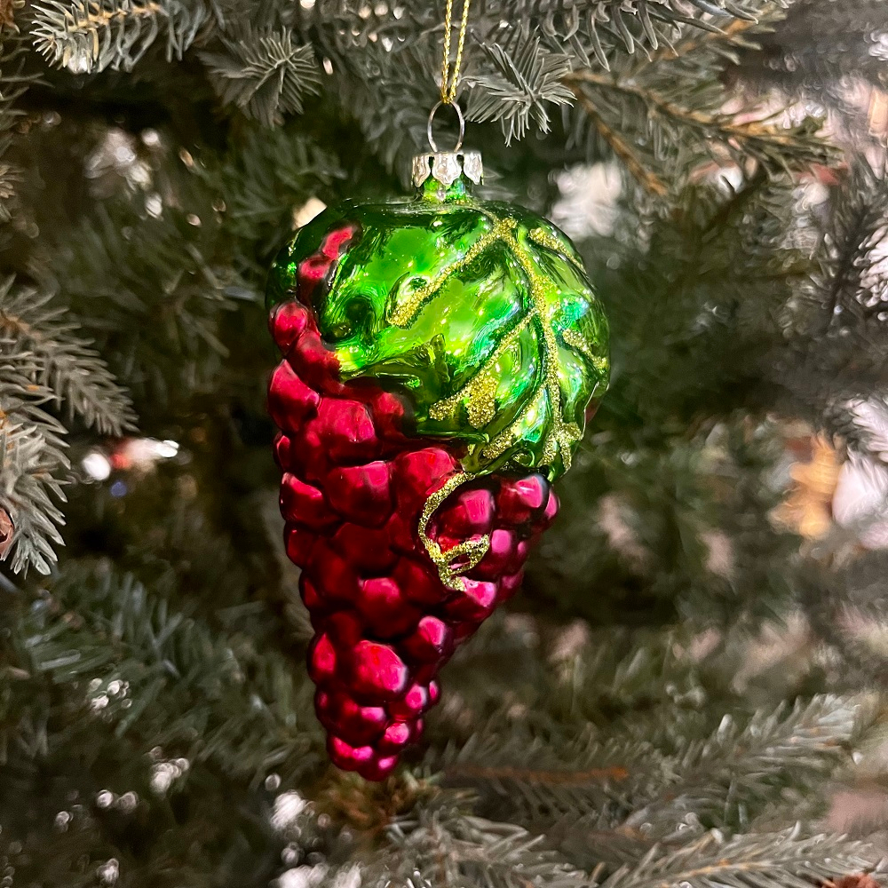 Виноград, украшение на ёлку [Арт. C 16028]