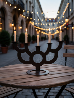 Подсвечник для свечей "Полумесяц""