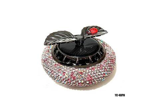 Ароматизатор-игрушка -на торпеду- Божья коровка - солн батар (жидк)- YC-40PN Pink A