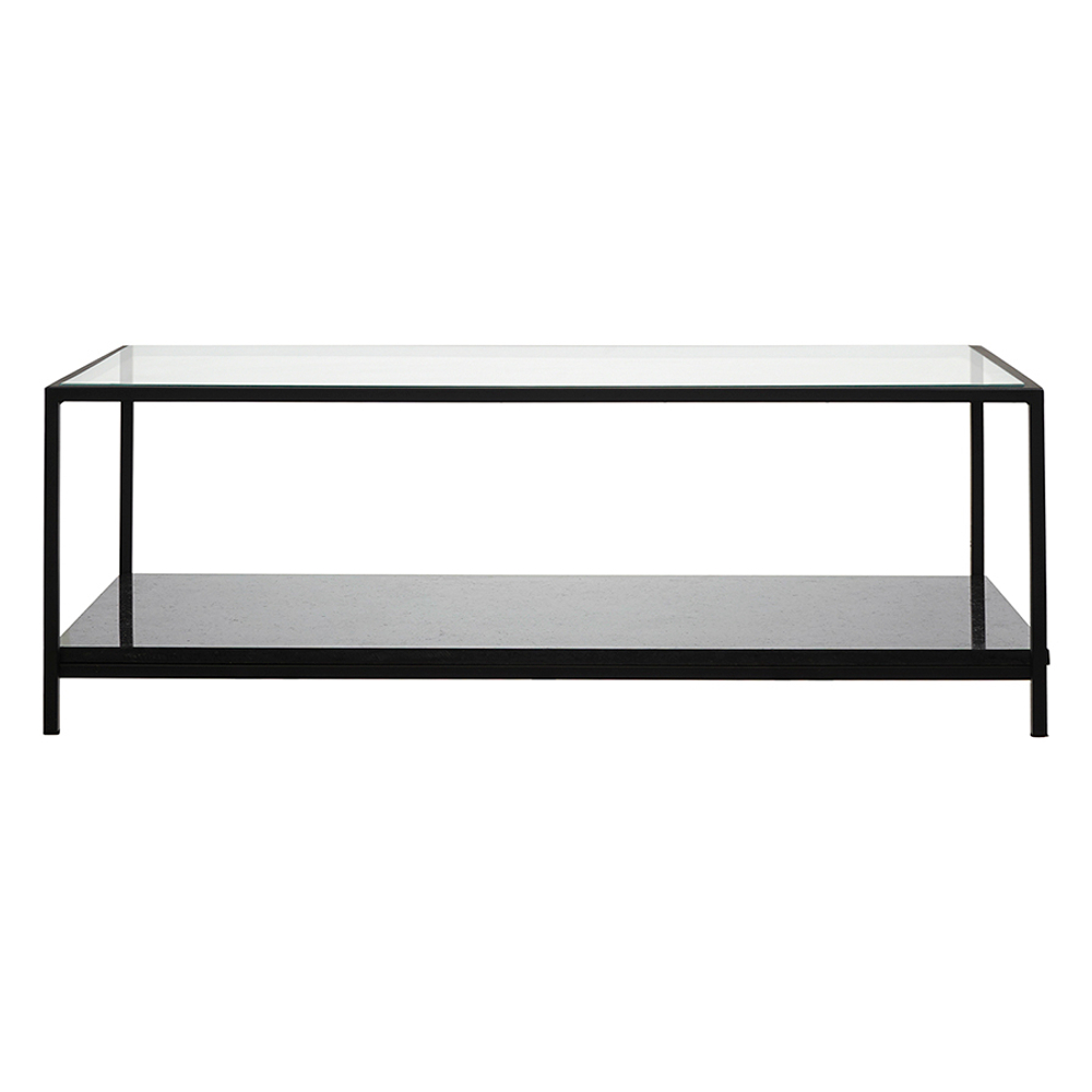 Столик журнальный mayen, 100х50 см, черный