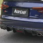Карбоновый диффузор для AUDI S4 & A4 S LINE 2017 - 2019 B9 Ауди