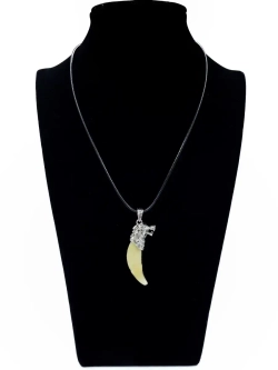 Кулон оберег амулет Настоящий Волчий Клык Зуб Волка талисман