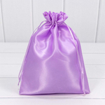 Мешочек 18х23см Атлас (Сиреневый)