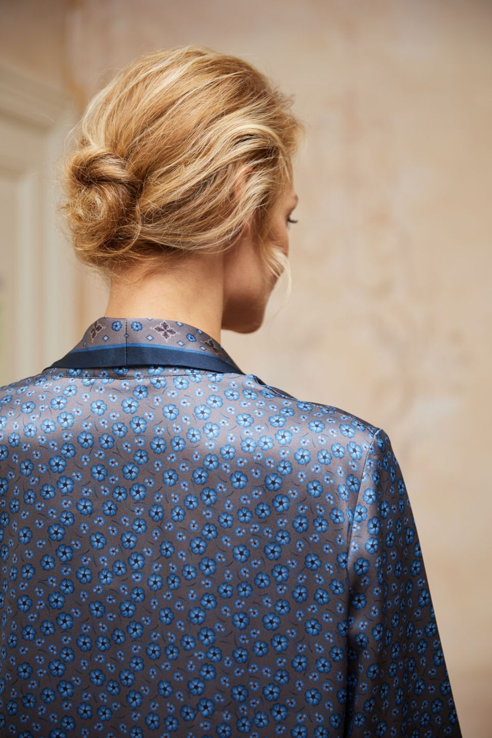 Халат женский шелковый Mollen Бореаль