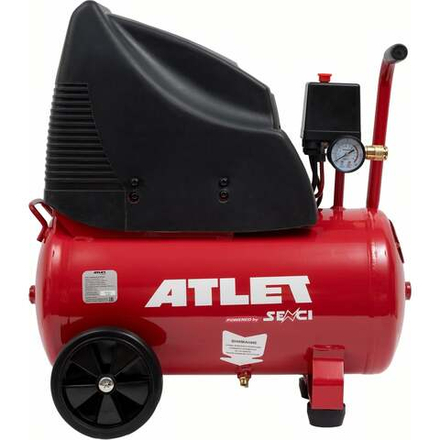 Поршневой безмасляный компрессор ATLET (24 л, 8 бар, 185 л/мин) SC-OF24LP