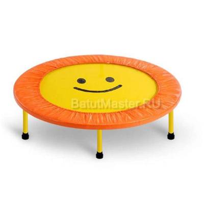 Каркасный батут, диаметр 3,3 фт, оранжевый