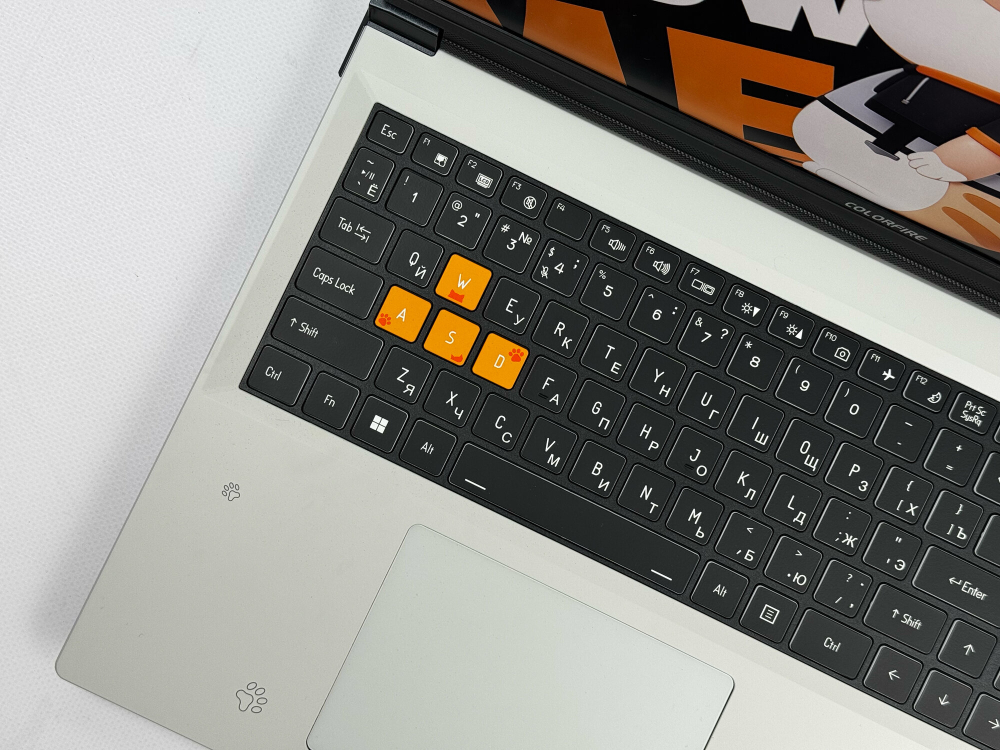 Новый Игровой Ноутбук Colorfire (R16 White) / Ryzen 9 7845HX / RTX 4070 8GB / 16GB / 1TB / 2.5K / 240Hz / Win11 / Русско-Английская клавиатура