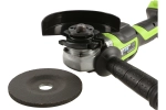 Аккумуляторная угловая шлифовальная машина Greenworks GD24AG без АКБ и ЗУ 3200207