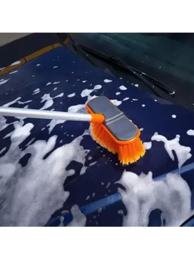 Щётка для мытья машины,телескопическая 80-130см (AB-H-03)