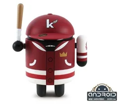 Android mini collectible series 04 робот коллекционный Бейсболист (The baseball player)