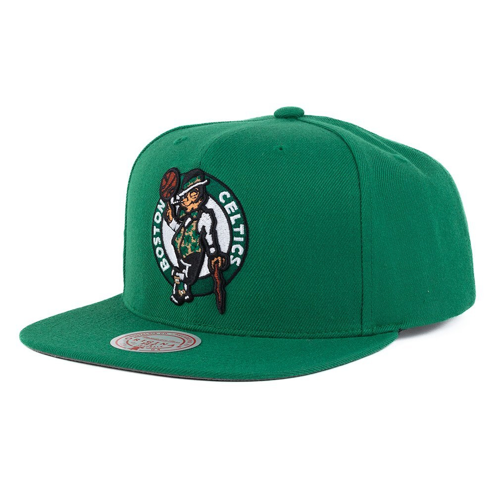 Кепка Mitchell&Ness NBA Team Ground 2.0 Snapback Boston Celtics Cap Green