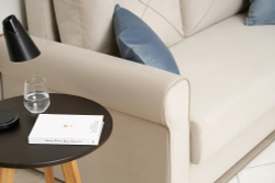 Диван-кровать Калли, спальное место 140х198, велюр, еврокнижка