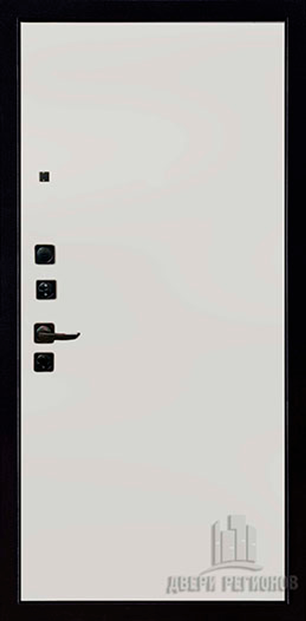 Дверь входная Quadro, цвет бетон графит