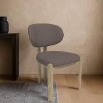 Стул Galloti, дуб светлый, рогожка wellton 297