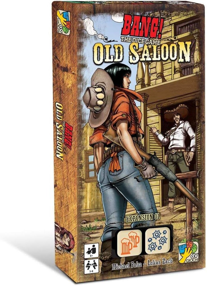 Bang! The Dice Game: Old Saloon - дополнение на английском языке
